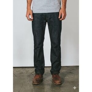 Matix Miner Classic Straight Jeans Men 30 Deep Rinse Indigo Skate Streetwear